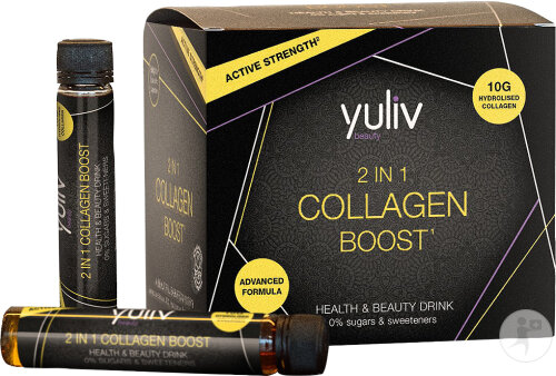Yuliv Collagen Boost Aktive Stärke Ampullen 30x25ml-2