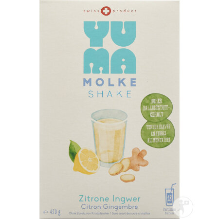Yuma Molke Zitrone-Ingwer 450g