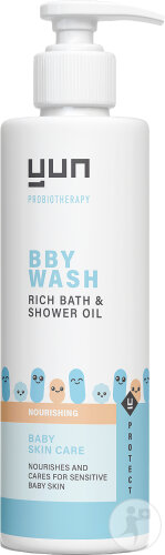 Yun BBY Wash Nourishing Bade- Und Duschöl Pumpflasche 200ml