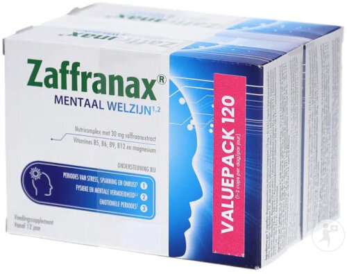 Zaffranax Mentales Wohlbefinden 120 Kapseln