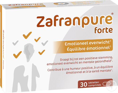 Zafranpure Forte Positive Stimmung Emotionales Gleichgewicht Und Geistige Energie 30 Tabletten