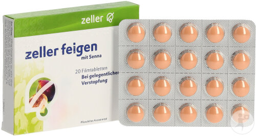 Zeller Feigen Mit Sennesblättern Filmtabletten 20 Stück