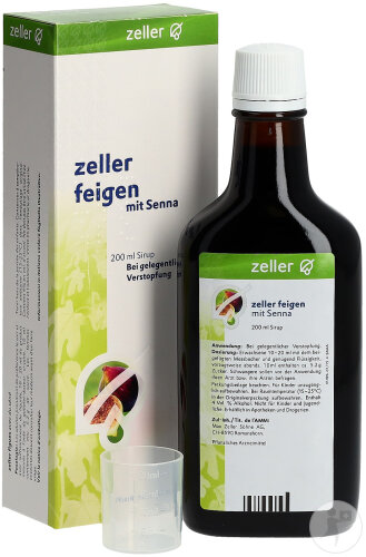 Zeller Feigen Mit Sennessirup Flasche 200ml