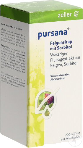 Zeller Pursana Feigensirup Mit Sorbit 200ml