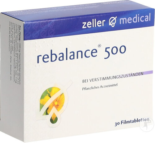 Zeller Rebalance 500mg 30 Filmtabletten