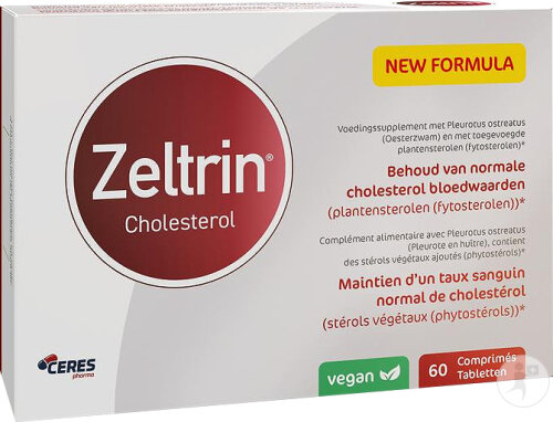 Zeltrin Cholesterol 60 Tabletten Neue Formel