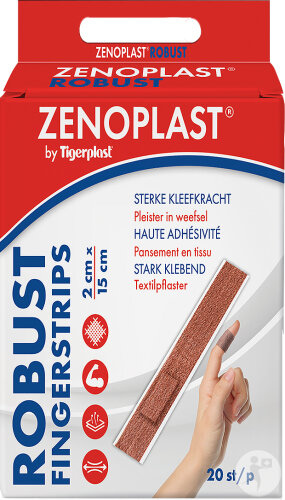 Zenoplast Robust Fingerstrips 2x16cm 20 Stück 