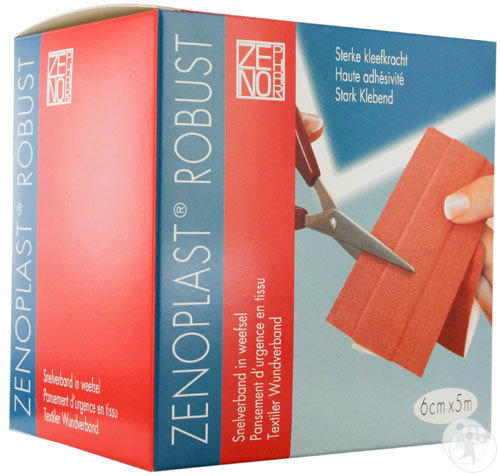 Zenoplast Robust Textiler Wundverband 6cm x 5m 1 Stück