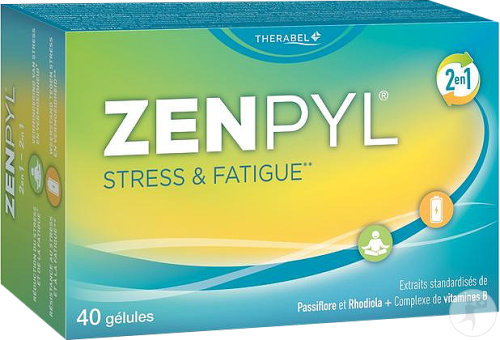 Zenpyl Nahrungsergänzung Gegen Stress Und Müdigkeit 40 Kapseln