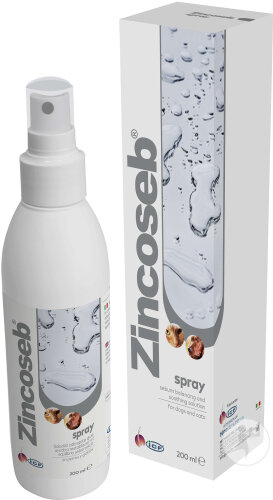 Zincoseb Spray Beruhigende Und Talgausgleichende Lösung Hunde Und Katzen 200ml