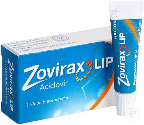 Zovirax Lip Creme Gegen Fieberbläschen Tube 2g