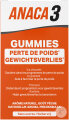 Anaca 3 Gummies Perte De Poids Sans Sucres 60 Pièces