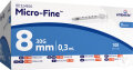 Embecta Micro-Fine+ Demi Seringue Insuline 0,3ml 30Gx8mm Pièces 100 (320837)