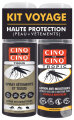 Cinq Sur Cinq Voyage Haute Protection Spray Anti-Moustiques Peau Et Vêtements 1 Kit 