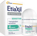 Etiaxil Déodorant Détranspirant Transpiration Excessive Aisselles Sensitive Protection 4 Jours 15ml