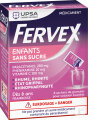 Fervex Enfants Sans Sucre 8 Sachets Paracétamol, Phéniramine, Vitamine C