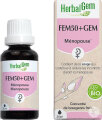 Herbalgem Fem50+Gem GC22 Complexe Femme 50+ Ans Bio Flacon 30ml