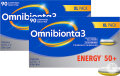 Pack De 2 Omnibionta 3 Energy 50+ Multivitamines/Energie 90 Comprimés