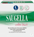 Saugella Cotton Touch Serviettes Extra-Fines Avec Ailettes Nuit 12 Pièces