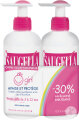 Saugella Girl Soin Lavant Intime Féminin Flacon Pompe 2x200ml