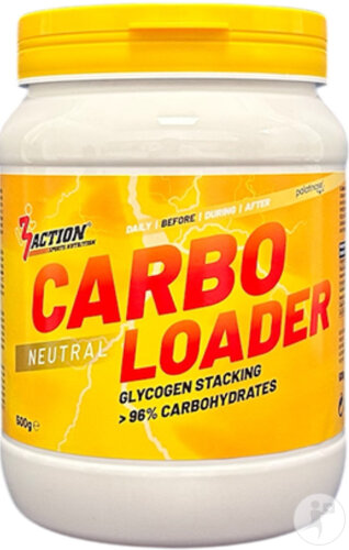 3Action Sports Nutrition Carboloader Goût Neutre 500g