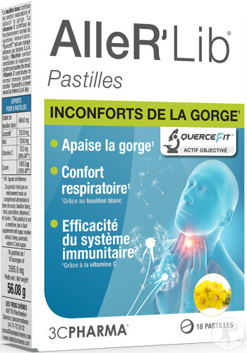 3C Pharma AlleR'Lib 30 Comprimés