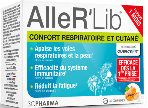3C Pharma AlleR'Lib Système Immunitaire 30 Comprimés