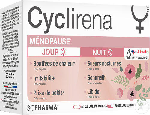 3C Pharma Cyclirena Confort Intime 30 Gélules