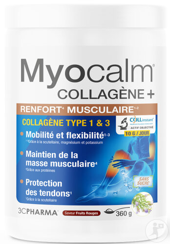 3C Pharma Myocalm Collagène Pot 360g