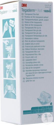 3M Tegaderm Roll Pansement Vulnéraire 10cm x 2m Transparent 1 Pièce