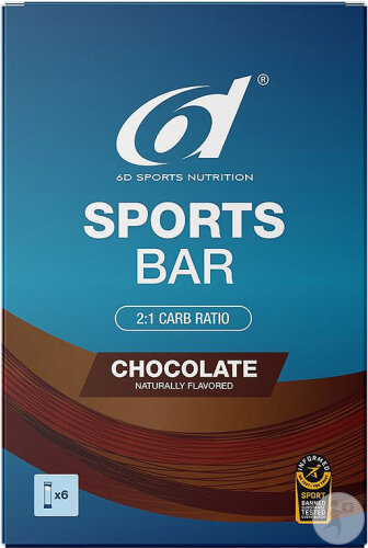 6D Sports Bar Chocolate 6 46g