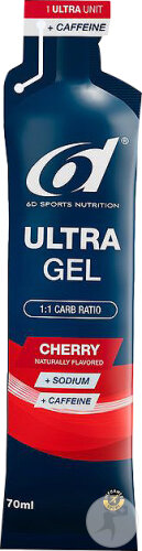 6d Ultra Gel Cherry + Caffeine 6x70ml
