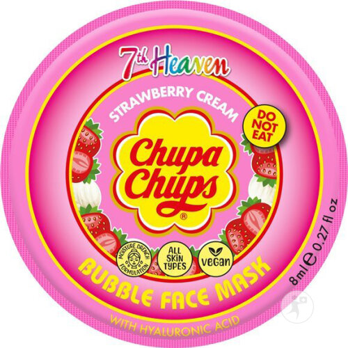7th Heaven Bubble Mask Chupa Chups Strawberry Crème 8ml