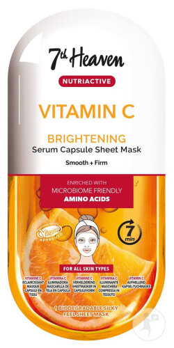 7th Heaven Sheet Mask Nutriactive Vitamin C 10ml