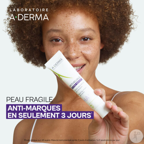 A-Derma Epitheliale Ultra Repair Crème Réparatrice Anti-Marques 40ml ...