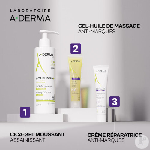 A-Derma Epitheliale Ultra Repair Crème Réparatrice Anti-Marques 40ml ...