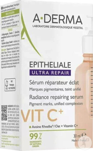 A-Derma Epithéliale Ultra Repair Sérum Réparateur-Éclat 30ml