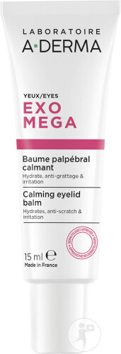 A-Derma Exo Mega Yeux Baume Palpébral Calmant 15ml