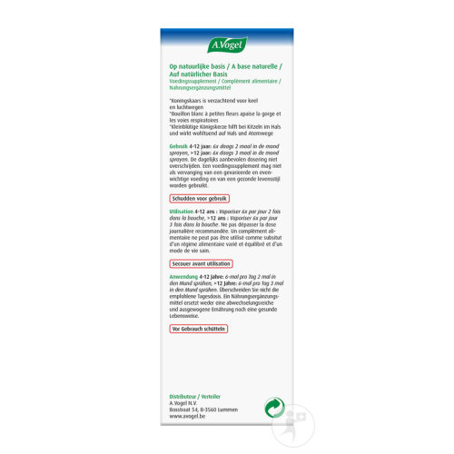 A.Vogel Chatouillements Dans La Gorge 30ml-4