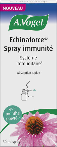 A. Vogel Echinaforce Spray Immunité Goût Menthe Poivrée 30ml