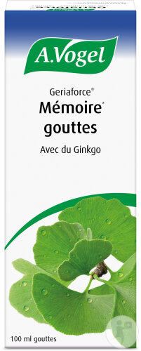 A.Vogel Geriaforce Mémoire Gouttes 100ml