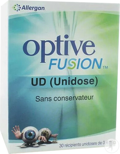 Abbvie Optive Fusion UD Solutin Ophtalmique 30 Unidoses