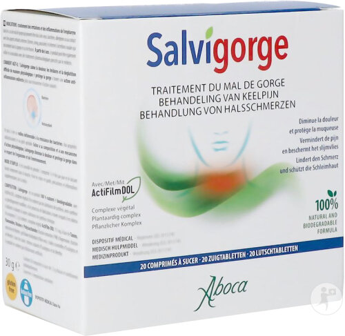 Aboca Salvigorge 20 Comprimés