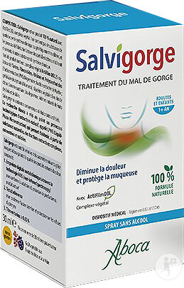 Aboca Salvigorge Spray Sans Alcool 30ml