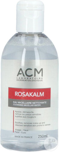 ACM Rosakalm Eau Micelaire Nettoyante Visage-Yeux Flacon 250ml