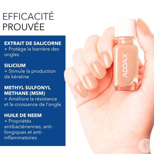 Addax Aircolor Vernis À Ongles Respirant 04 Naturel 11ml-2