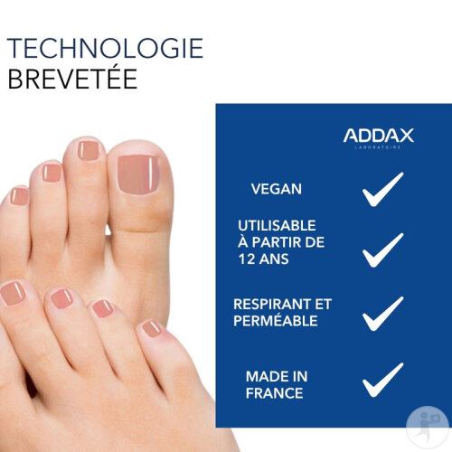 Addax Aircolor Vernis À Ongles Respirant 04 Naturel 11ml-4