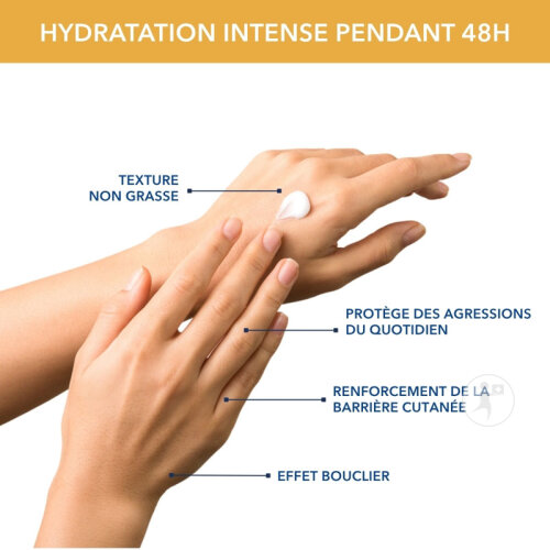 Addax Hydraprotect Crème Isolante Protectrice Mains Sèches & Sensibles 100ml-2