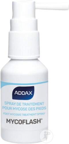 Addax Mycoflash Spray Pour Le Traitement Du Pied D’Athlète 25ml