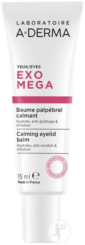 A-Derma Exoméga Baume Palpébral Calmant 15ml